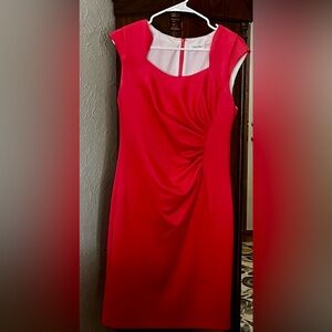 Calvin Klein women’s coral dress